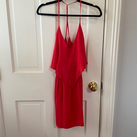 Rory Beca Silk Dress - RED - Picture 1 of 3